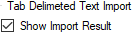 16. Show Import Result