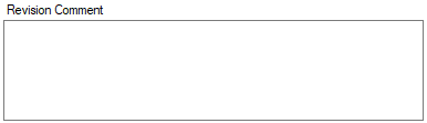 1. Revision Comment