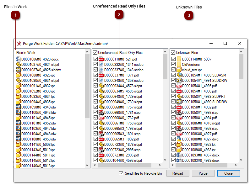 4.6 Purge the Working Directory