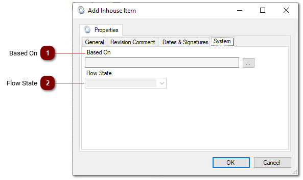 5.3.3 Item System Tab
