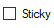 5. Sticky